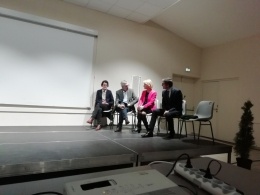 Charléne Renard, Jean Sellier, Véronique Louwagie et Laurent Marting