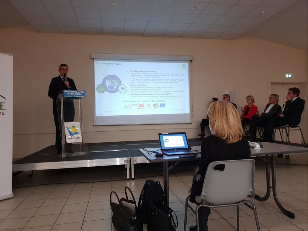 Michel Khomenko Directeur Général d'Orne Métropole Très Haut Débit